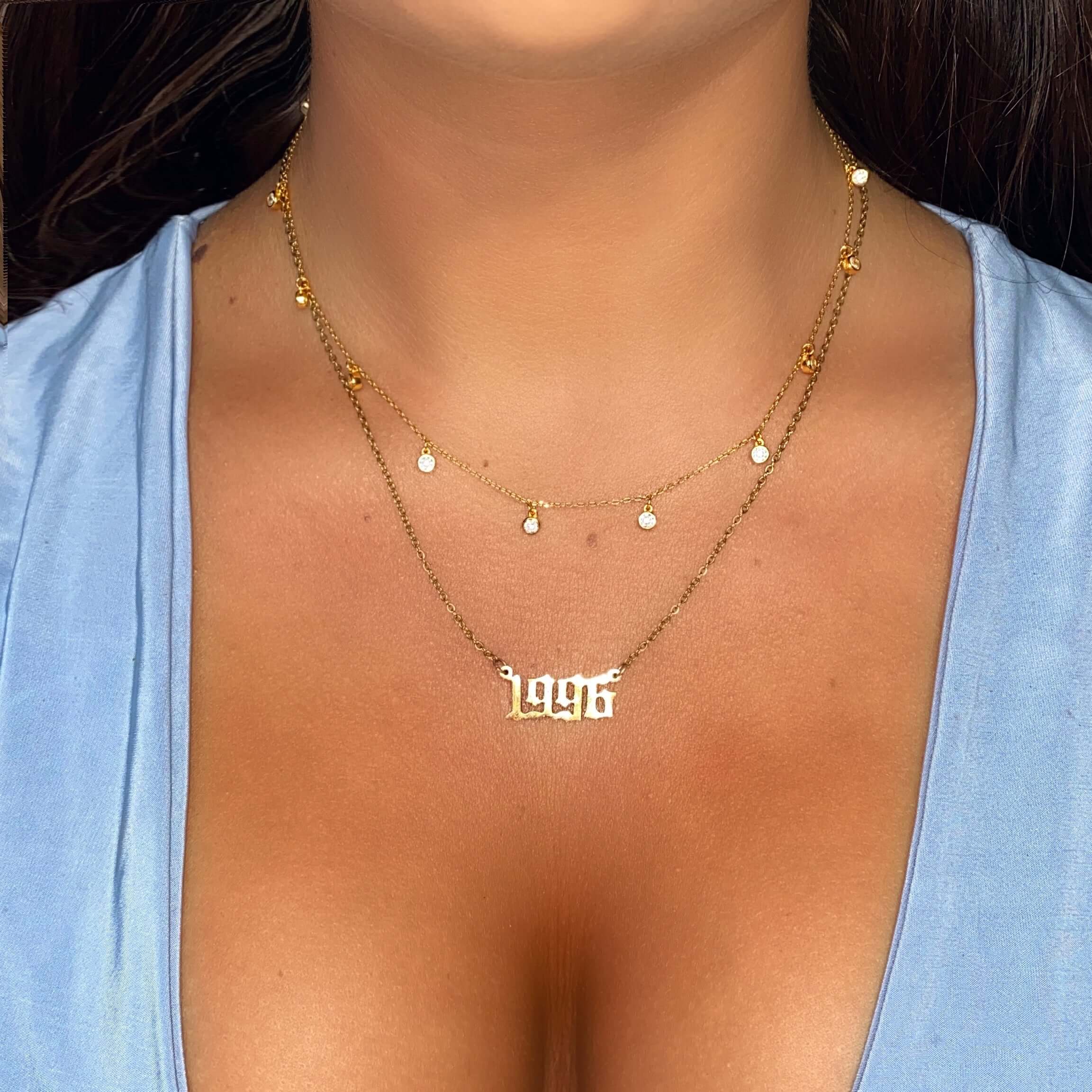 Birthdate Necklace
