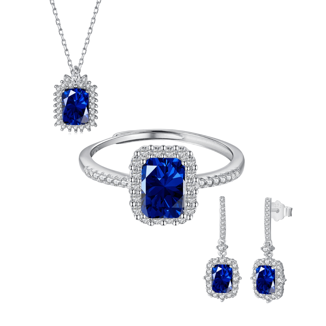 Ultimate Sapphire Set – ILLUMIRAKI JEWELLERY